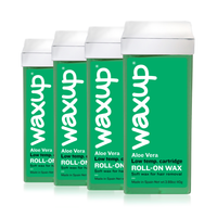 Thumbnail for Aloe Vera Roll On Wax Cartridges 4 Pack - thatswaxup -  - Roll On Wax - waxup hair removal wax body waxing kit women and men professional waxing supplies
