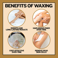 Thumbnail for Elite Gold Roller Waxing Kit - thatswaxup -  - Roller Waxing Kit - waxup hair removal wax body waxing kit women and men professional waxing supplies