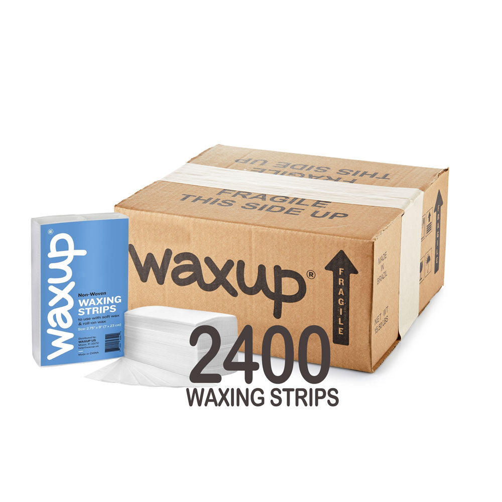 2400 Waxup Non Woven Waxing Strips 3"x 9" - thatswaxup - - Non Woven Waxing Strips - waxup hair removal wax body waxing kit women and men professional waxing supplies