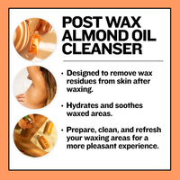 Thumbnail for After Wax Care, Almond Oil - thatswaxup -  - Post Waxing Skin Care - waxup hair removal wax body waxing kit women and men professional waxing supplies