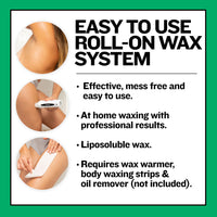 Thumbnail for Aloe Vera Roll On Wax Cartridges 12 Pack - thatswaxup -  - Roll On Wax - waxup hair removal wax body waxing kit women and men professional waxing supplies