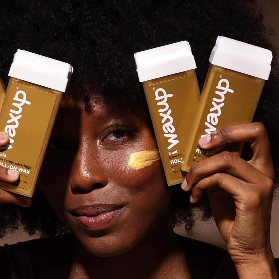 Elite Gold Roll On Wax Cartridges Case of 50 - thatswaxup - - Roll On Wax - waxup hair removal wax body waxing kit women and men professional waxing supplies