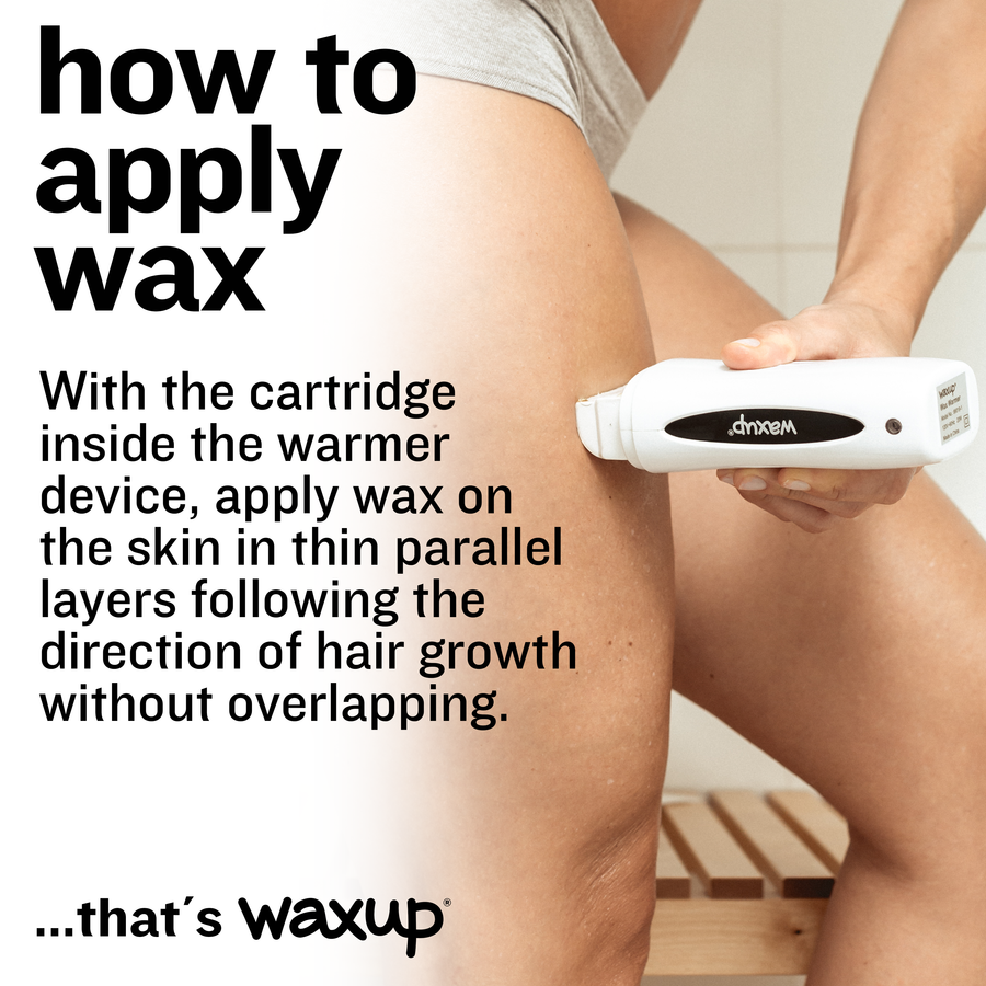 Gold Roller Waxing Kit Refill, 4 Pack and 200 strips - thatswaxup - - Roller Waxing Kit - waxup hair removal wax body waxing kit women and men professional waxing supplies