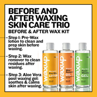 Thumbnail for Before And After Waxing Skin Care Kit - thatswaxup -  - Pre and Post Waxing Skin Care - waxup hair removal wax body waxing kit women and men professional waxing supplies