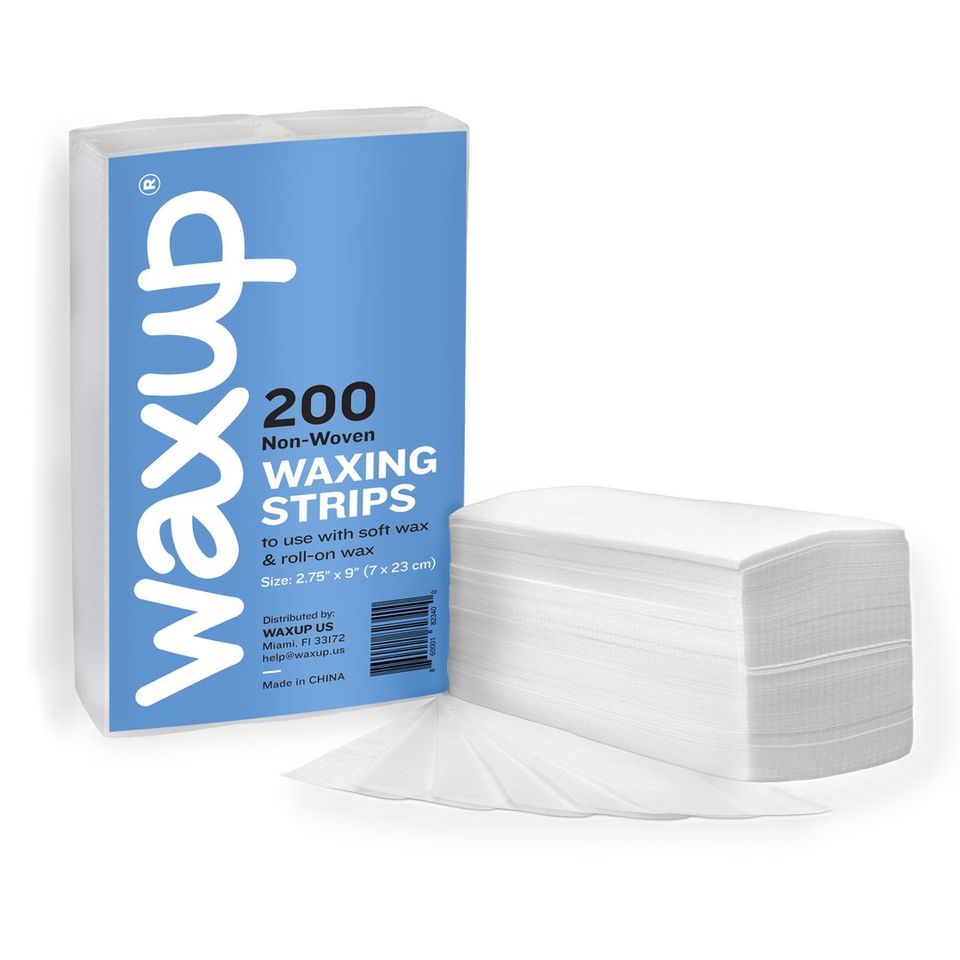 Non Woven Waxing Strips 3"x9" 200 Count - thatswaxup -  - Non Woven Waxing Strips - waxup hair removal wax body waxing kit women and men professional waxing supplies